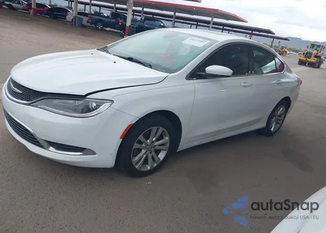 2015 Chrysler 200 Limited z USA, uszkodzony, nr VIN 1C3CCCAB6FN621183